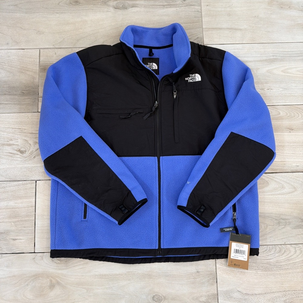 The North Face Denali Fleece Solar Blue Polartech XXL Fleece Jacket Full Zip New